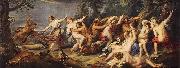 RUBENS, Pieter Pauwel Diana and her Nymphs Surprised by the Fauns Sweden oil painting reproduction